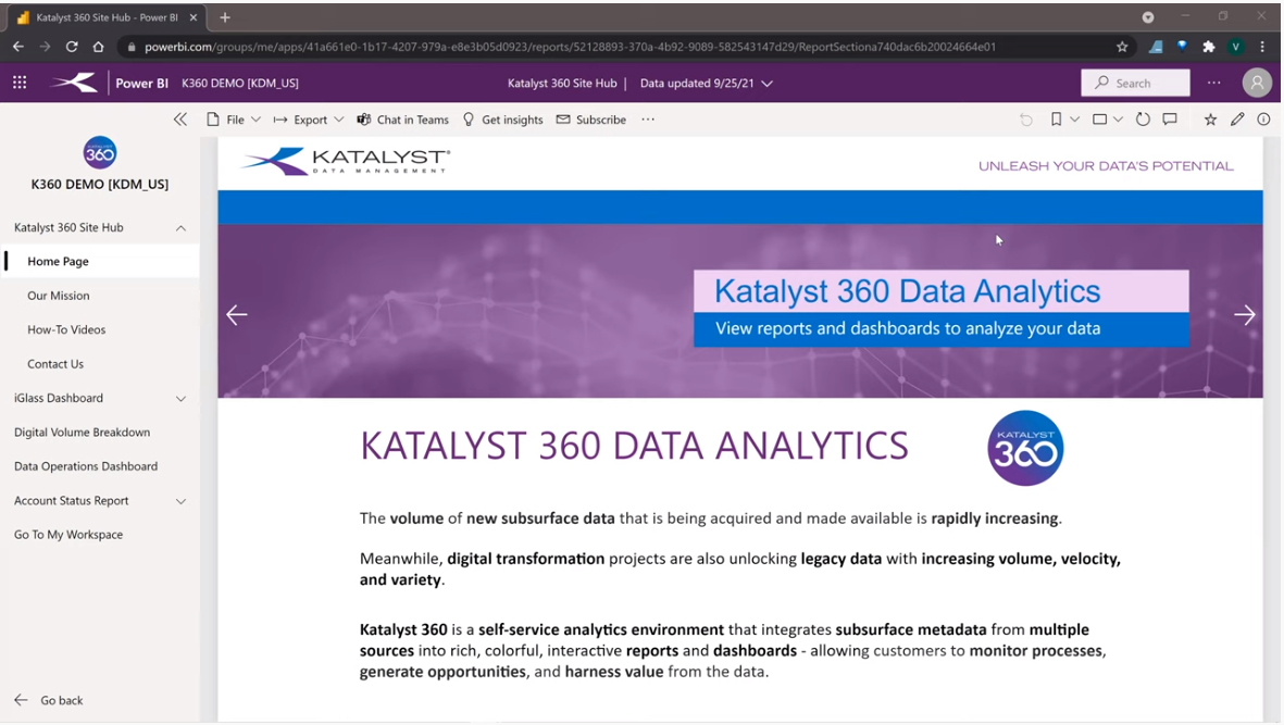 Analytics Meets iGlass – Katalyst 360™