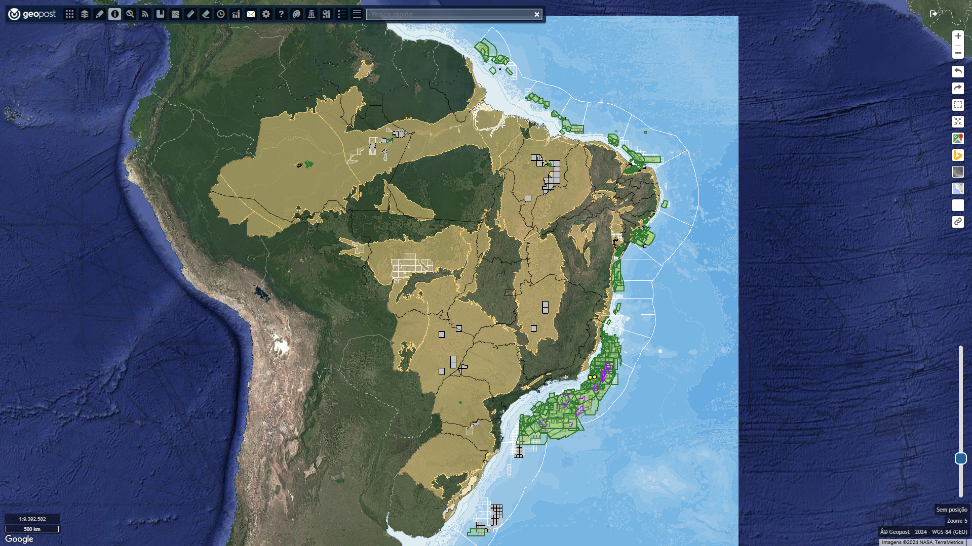 Geopost Map